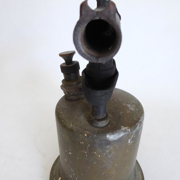 ANTIQUE VINTAGE C&L CLAYTON & LAMBERT BRASS BLOW TORCH FUEL PUMP - Picture 13 of 14
